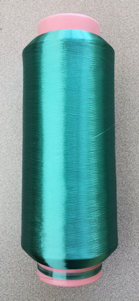 D&C Green 6 polyester yarn